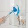 Workshop with a telescopic metal handle of a dilan, 14 × 16 × 54 (86) cm, rotary head, microfiber, blue color