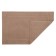Bathroom mat, size 50x80 cm, light brown color