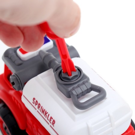 The designer of the screw "Fire machine", with a screwdriver, 29 parts-5