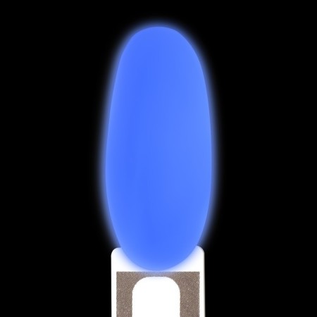 Gel nail polish, Glow in the Dark, 3-phase, 8ml, LED/UV, luminescent, mint-turquoise color (20)-11