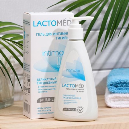 Gel for intimate hygiene "Laktomed", delicate daily care, 200 ml-6