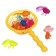 A set of bath toys "10 fish and net", 11 pcs, crush me