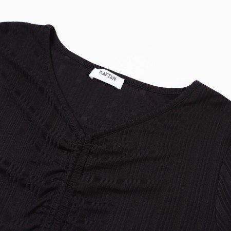 Pajama female (T -shirt and shorts) KAFTAN BLACK p. 44-46-2