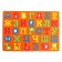 Puzzle rug "letters", color mix