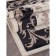 Rectangular carpet Merinos colizey, size 100x200 cm, color Cream-Black