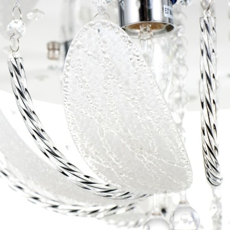 Svetogor chandelier "Melbourne" 4x60W E27 LED lighting chrome 40x40cm-9