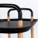 Joy Home carts, 3-long, beige-black