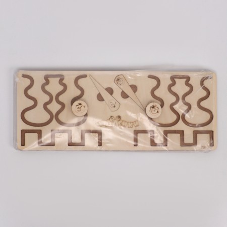 Puzzle interhemispheric board Small "Egyptian figures"-8
