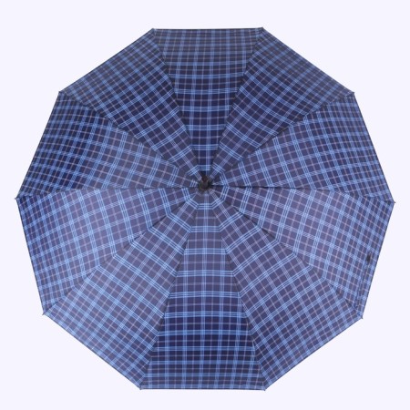 Umbrella - a semiautomatic “cage” cane, 10 spokes, r = 60 cm, color mix-8