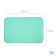 Substick oilcloth 70x100 cm, with holdings-holders, PVC coating, turquoise color