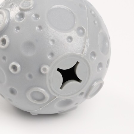 Toy for the treats "Moon", 7 cm, gray-2
