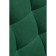 SHELS on a metal frame Chelsea Metal/velor, black/green 50x60x80 cm