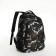 School backpack, “saxi”, 2 lightning departments, 2 outer pockets, 2 side pockets, black/black color