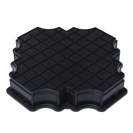 Form for the paving slabs "Clover Krakovsky Bolshoi", 29 × 29 × 4 cm, smooth, 1 pc.-2