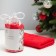 Towel Gift Ethel "Magic New Year" Red, 50x90cm, 100% cotton, 340 g/m2