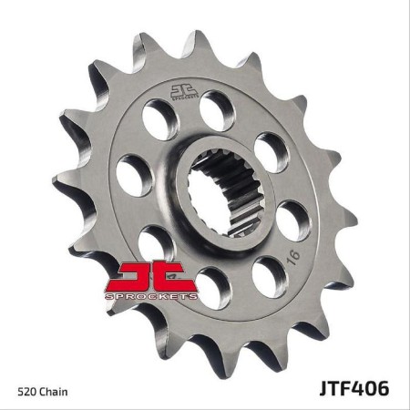 Leading star JTF404-16, F404-16, JT SPROCKETS, circuit 525, 16 teeth