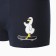 Panties men's boxers "goose", dark blue color, size 46