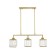 Gerda lamp 3he27 40W gold 78x31x33-90cm Bayerlux