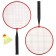 Set for playing Badminton Onlytop: 2 rackets, Volan, Mix colors