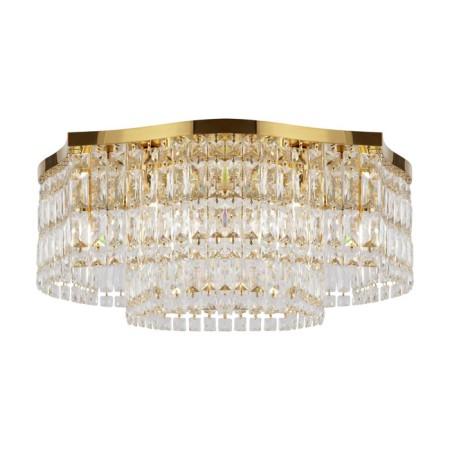 Ceiling Lamp MayToni Dia005CL-10G, 10HE14, 60W, 60x60x25 cm, color gold-1