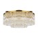 Ceiling Lamp MayToni Dia005CL-10G, 10HE14, 60W, 60x60x25 cm, color gold