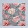 Cookie box, confectionery packaging with PVC lid, with love for you, 21 x 21 x 3 cm
