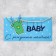 Money envelope "Birth Boy", handmade, 16.5 × 8 cm