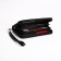 Women's wallet with lightning, black color