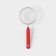 Sieve with the handle of the share "hostess", d = 10 cm, red color
