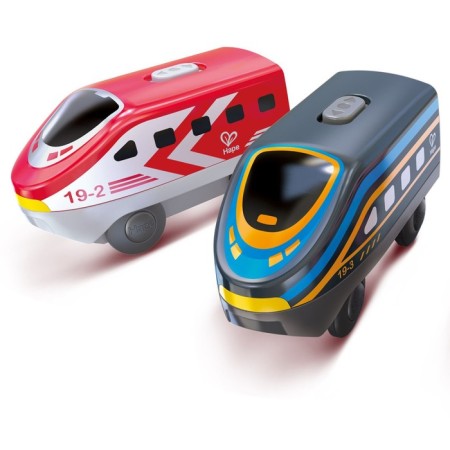 Lokomotiv Hape "My train", on batteries, multi -colored-3
