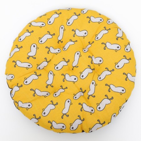 Animal sunbed "duck", 50 x 50 x 10 cm, yellow-3