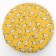 Animal sunbed "duck", 50 x 50 x 10 cm, yellow