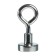 Neodimal magnet with a loop for a car, d 16 mm, clutch 6 kg