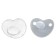 Nipple - Orthodontic dummy I love dad, with a cap, +6 months, white/silver, rhinestones