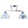 Aquil chandelier 2he27 40W chrome 45x15x22 cm Bayerlux
