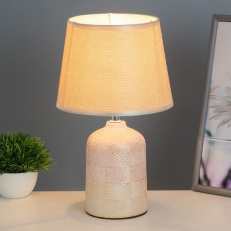 Gino table lamp E14 40W Beige 20x20x33 cm Risalux-1
