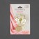 Picking for curtains "Flower", d = 5.5 cm, milk/gold color