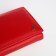 Women's wallet on magnet, red color