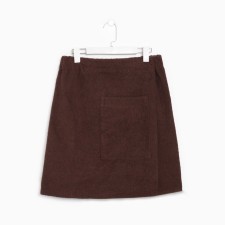 Towel (Kilt) 50x150, col. Chocolate, Mahra, 400g/m, HL 100%