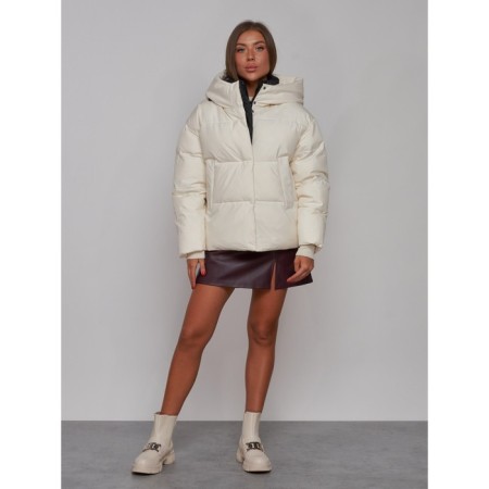 Winter jacket, size 50, beige color
