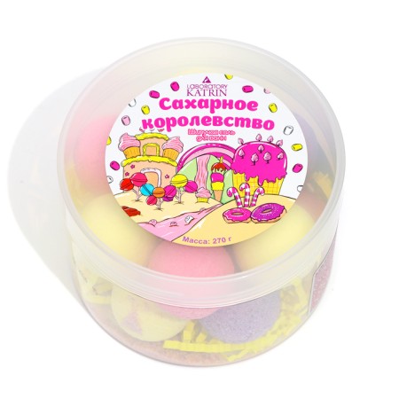 A set of bombs for the bathtubs Laboratory Katrin sugar kingdom, 270 g-1