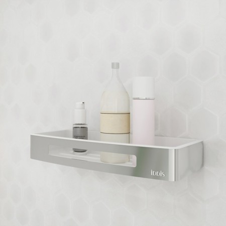 IDDIS Optima Home She10spi44, 301x129x47 mm, chrome, pollen, stainless steel-1