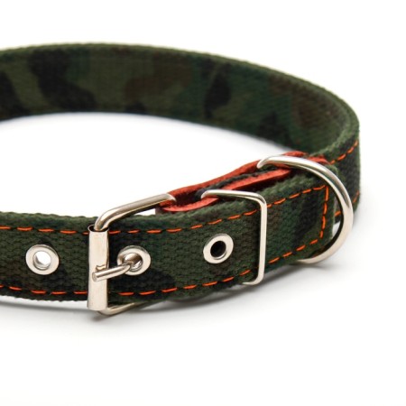 Collar of tarpaulin two-layer "camouflage", 54 x 2.5 cm, Osh 35-45 cm,-1