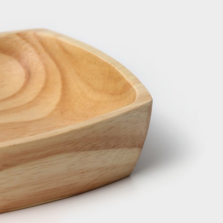 Plate - square salad bowl, 10.2 × 10.2 × 3, gvee-2