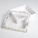 Gift box "Snowflakes", 23.5 x 20.5 x 5.5 cm, New Year