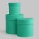 Set of hats 3 in 1 green, 16.5 x 16 - 10.5 x 11 cm