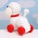 Developing toy - catka children's "Poodle" on a rope, 26 x 15 x 27 cm