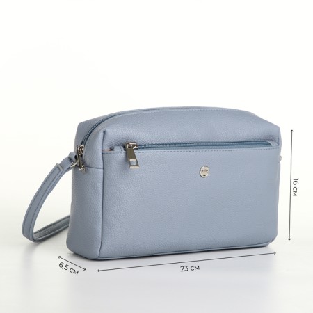 Women's bag with lightning, blue color-2