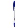 Ballic handle 0.7 mm, blue rod, transparent body with a blue cap