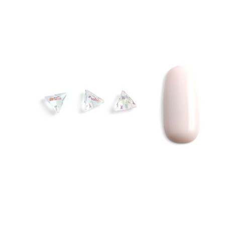 Crystals for volumetric inlay Pole Lux "Triangle", 10 pcs